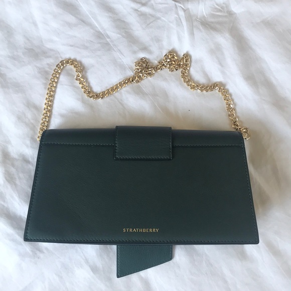 Strathberry Green bag - seen on Megan Markle - Picture 4 of 5